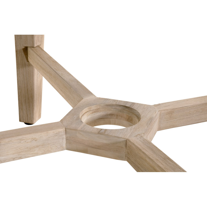 Henrietta 53.75'' Teak Outdoor Dining Table