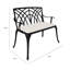 Ferrisburgh Cast Aluminium Garden Bench