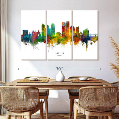 Dayton Ohio Skyline I