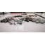 Tuscany 12 in. x 12 in. Glass & Stone Handmade Flower Mosaic Decorative Kitchen & Bathroom Wall Tile