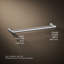 Kumin 26" Wall Mounted Towel Bar-2109130865