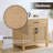 Solana 35.2" Single Bathroom Vanity Base Only in Weathered Fir