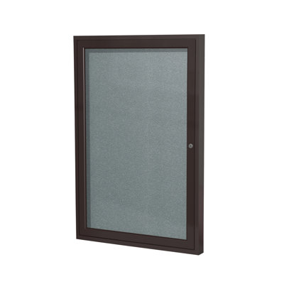 Enclosed Vinyl Bulletin Boards Enclosed Cabinet Vinyl Bulletin Board