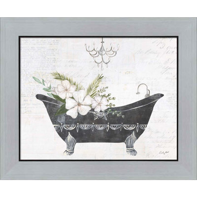 " Floral Bath I " by Courtney Prahl