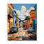 City Charleston Popart I - Très grandes horloges murales Cityscapes-99630833
