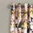 Floral Watercolor Room Darkening Curtain-1469949631