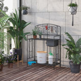 Evryn Metal Potting Bench