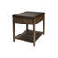 Table de bout avec rangement Bleckley