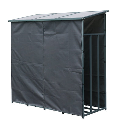 Outdoor Log Rack Cover