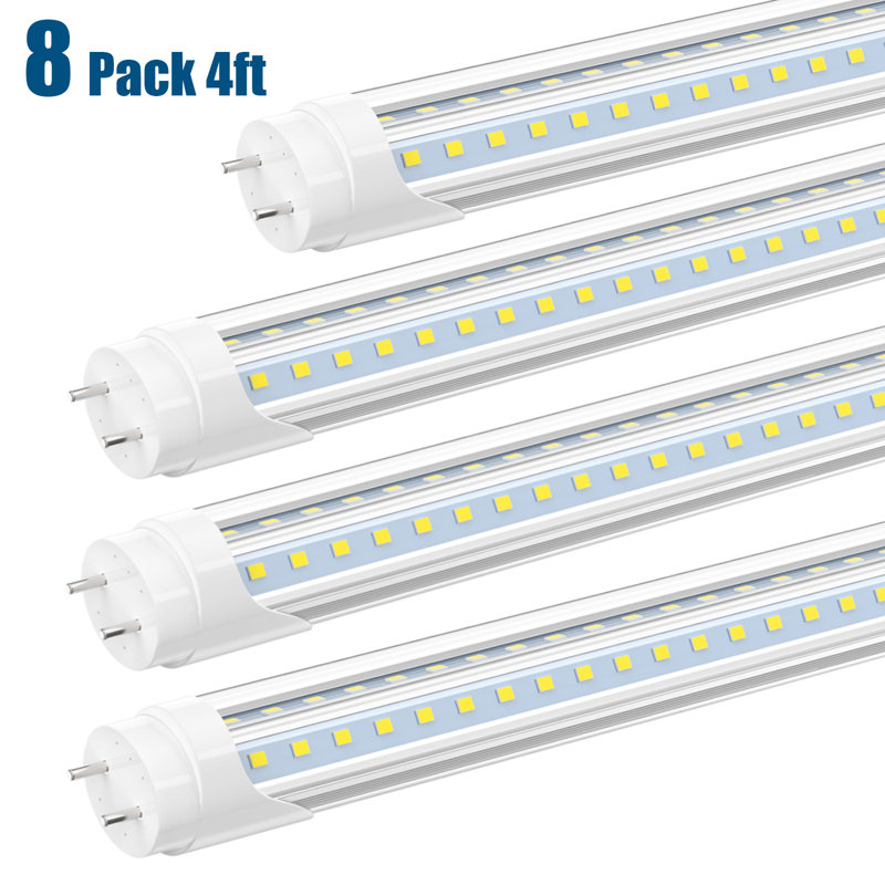 28 ampoules DEL à culot moyen T8 G13 à intensité variable de 28 watts (équivalente à 280 watts)