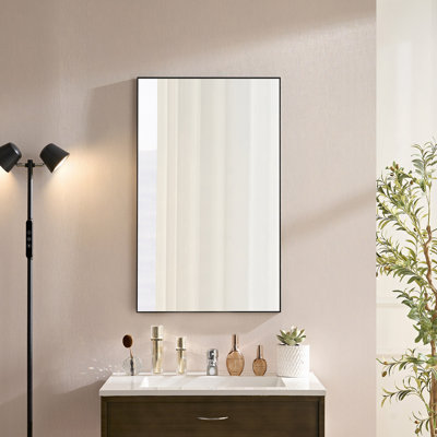 Miroir de salle de bain 60 po x 22 po pour miroir mural rectangulaire de salle de bain