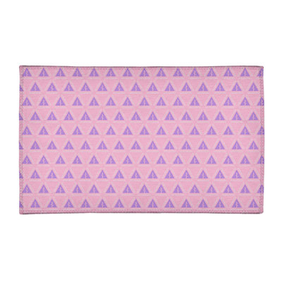 Chenille Geometric Indoor Rug
