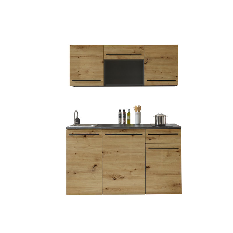 Küchenschrank-Set Niayla, Brown