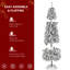 Arbre de Noël artificiel lumineux 7,5 pi