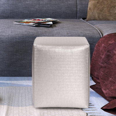 Azemar Box Cushion Ottoman Slipcover