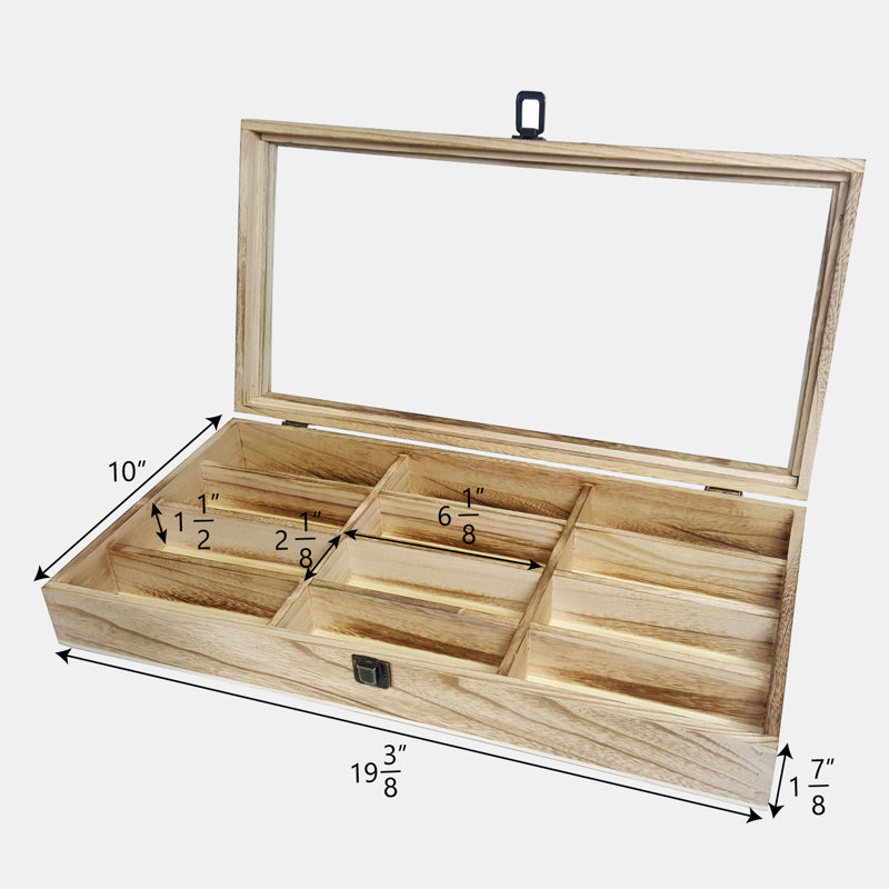 Boîte à bijoux en bois