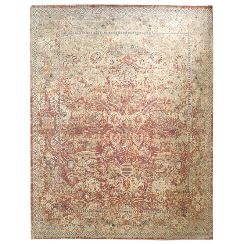 Erased One-of-a-Kind 12'1" X 15' Area Rug