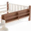 Lit double pleine grandeur avec bibliothèques de rangement, lit en bois massif pour enfants avec de jolis escaliers et garde-corps, aucun sommier nécessaire-133336618-133336622