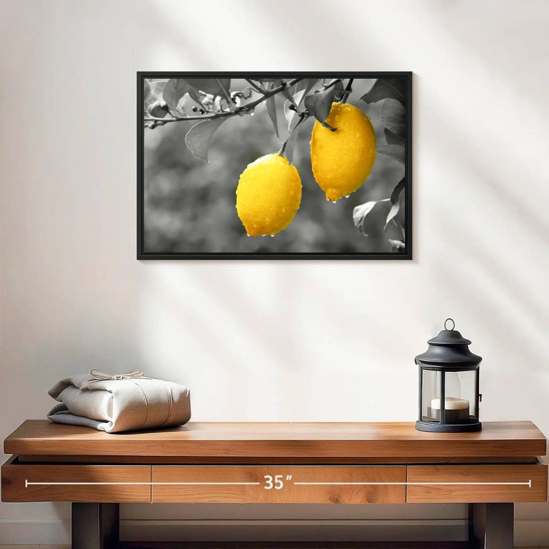 Yarlin Lemons Pop, 13" H x 19" W
