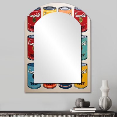 Décoration murale Pop Art Soup Collage II - Red Arch