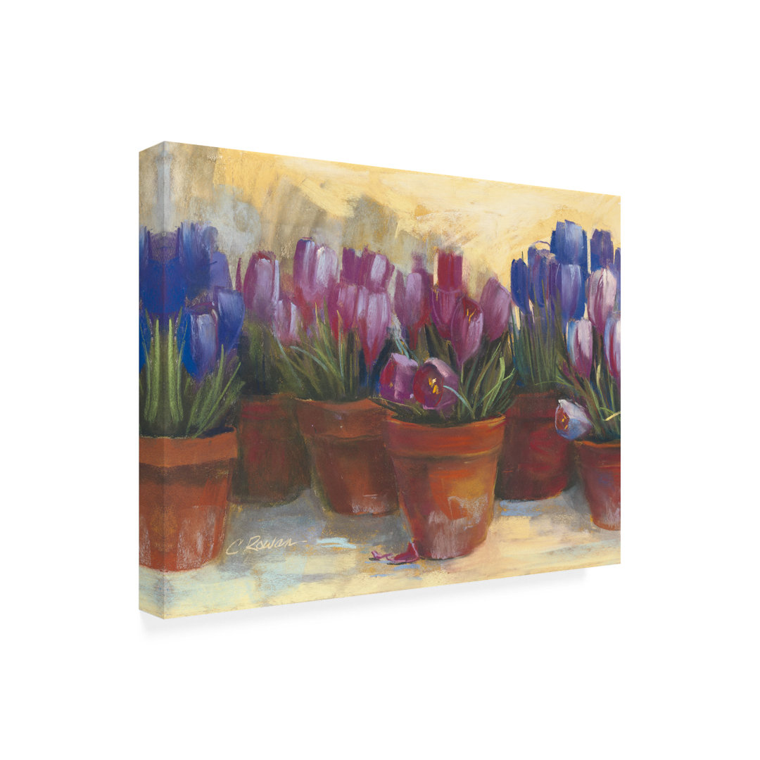All-Weather Canvas Plants & Flowers Wall Decor Red Barrel Studio® 