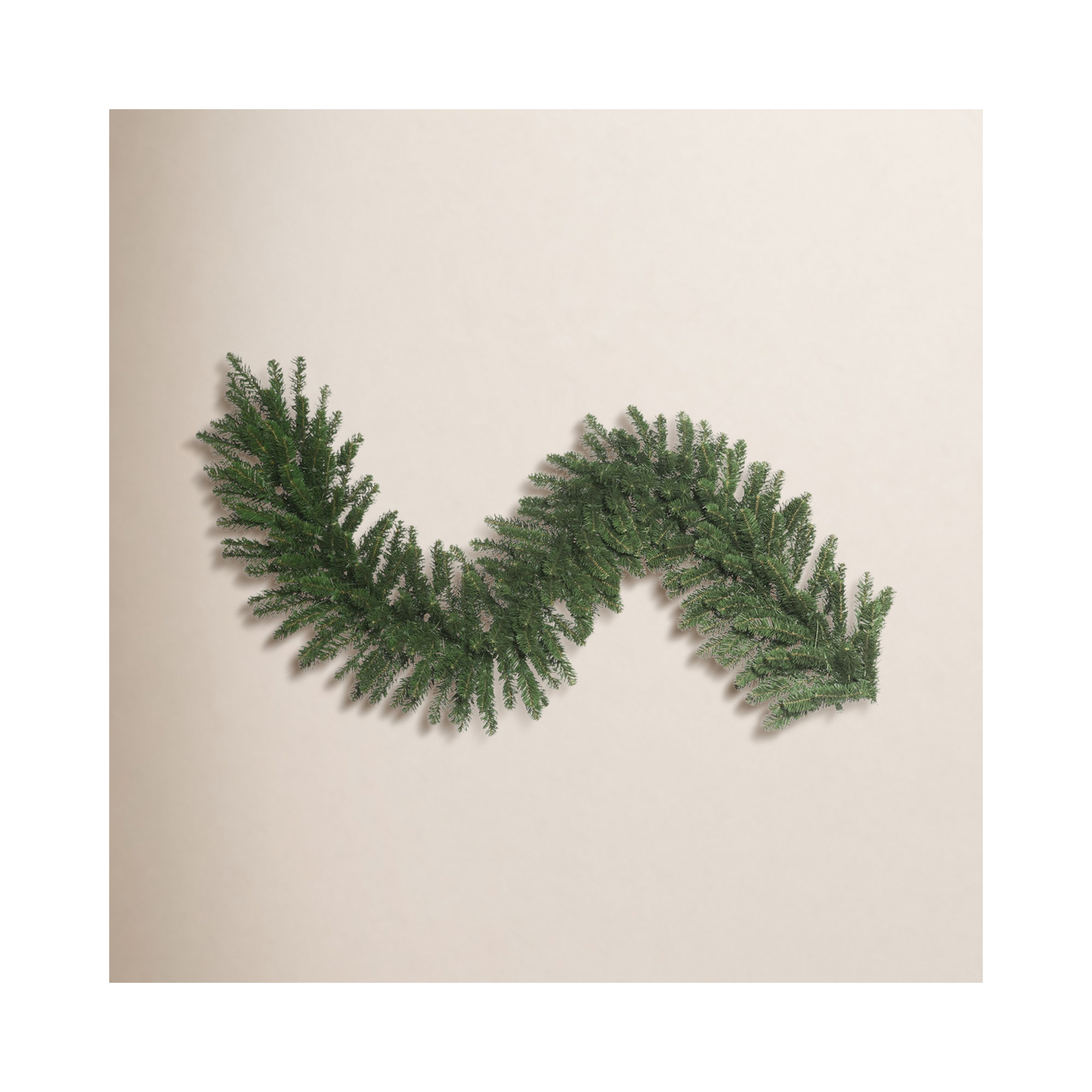 Artificial Oregon Fir Garland, Unlit