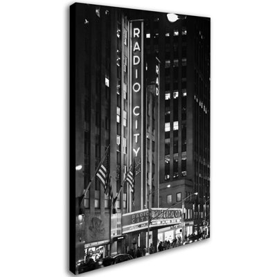 Radio City Music Hall Photographic Print on Wrapped Canvas