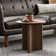 Odeon End Table Round Walnut