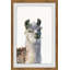 Chewing Llama - Single Picture Frame Painting-1403733441