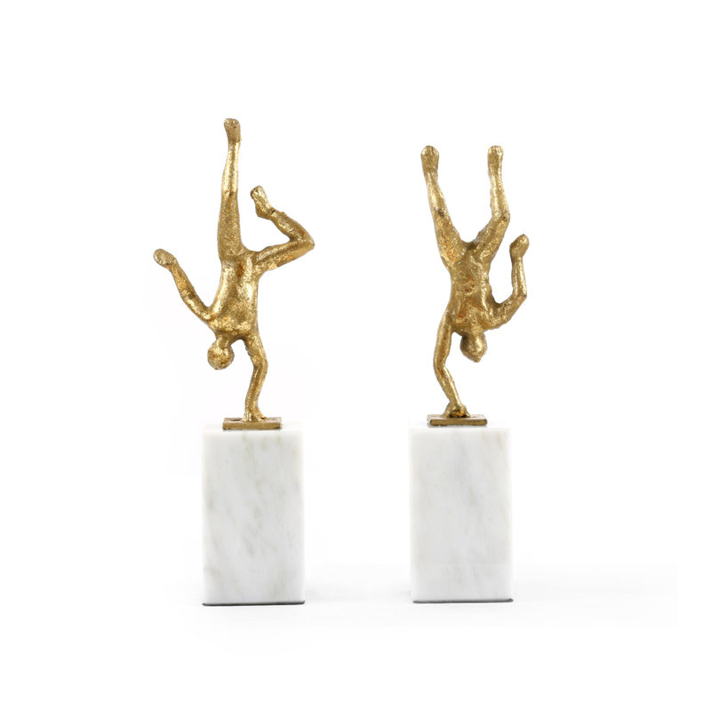 2 Piece Handstand Figurine Set