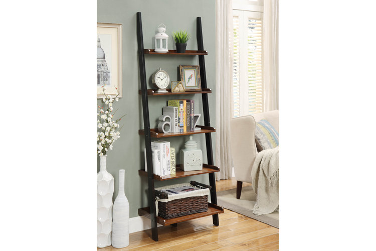 Gilliard 72.75" H x 25" W Ladder Bookcase