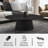 Kellar Black Oval Coffee Table