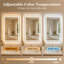 Miroir de salle de bain mural en cristal poli anti-buée à lumière DEL l 20 po x H 30 po TMMV-1816335439