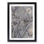 White Plum Blossom & Moon by Ito Jakuchu - Picture Frame Art Prints on MDF-55612853-55612856