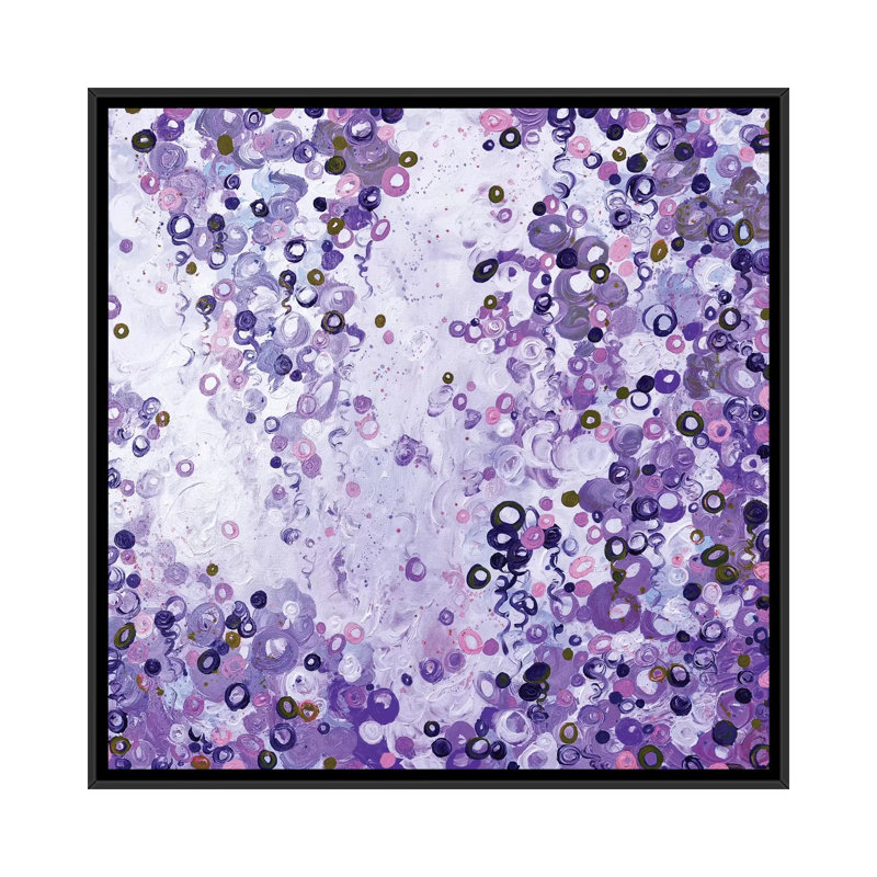Ne pas quitter votre daydream, reproduction d’art sur toile tendue, H 18 po x l 18 po x P 1,5 po, Toile encadrée noire