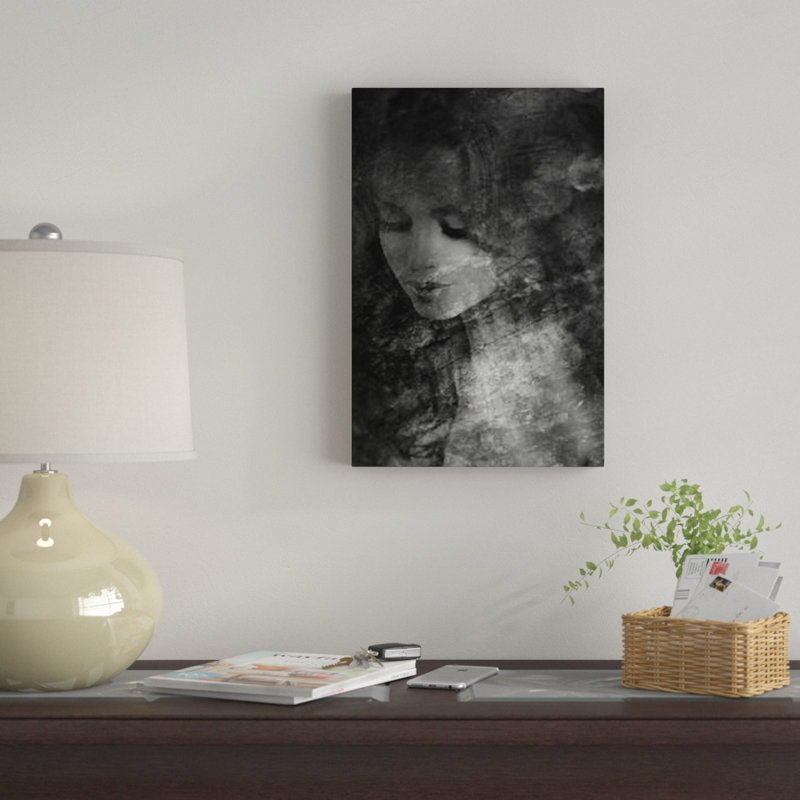 « b&w ii », impression sur toile, H 26 po x l 18 po x P 1,5 po, Pas de tapis, Toile tendue