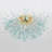 Momin 8-Light Sputnik Firework Flush Mount