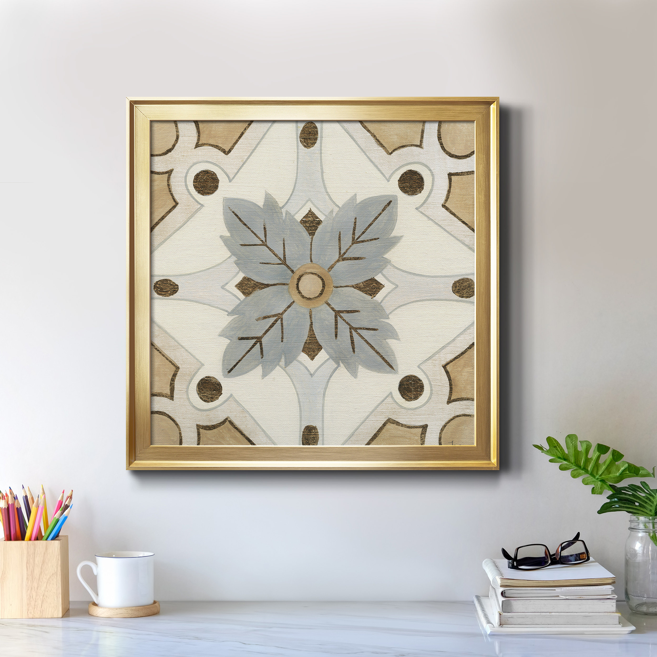 Charlton Home Mattonella II - Picture Frame Print on Canvas - Wayfair ...