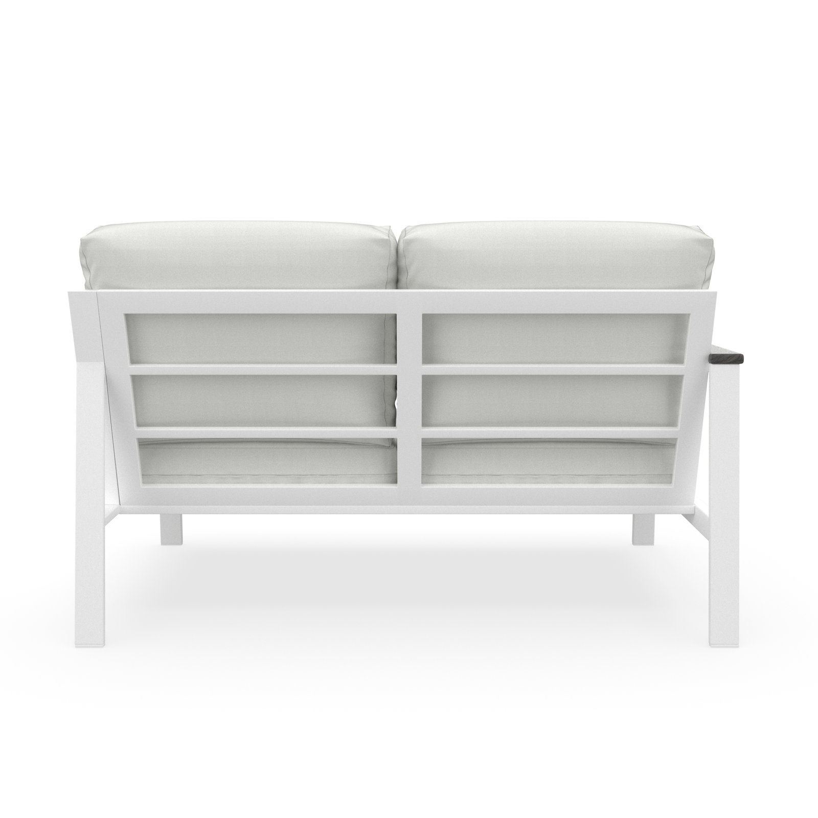Townsend 55" Sunbrella® Patio Sectional, Left Hand Facing, Canvas White