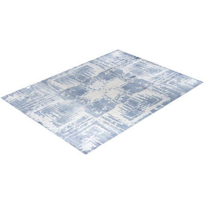 Overdyed One-of-a-Kind 9' 1" X 12' 2" Hand Knotted Area Rug