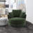 Achorn 42" W Recessed Arm Slipcovered Swivel Barrel Chair-1646021325