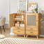 Armoire en rotin l 20 po à 1 porte et 2 tiroirs 2 combinaisons