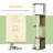 Large Multilevel Cat Tower,Corner Cat Tree-346465689