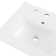 Ancillary 3-Hole 20" Classic Contemporary Rectangular Ceramic Single Sink Basin Vanity Top