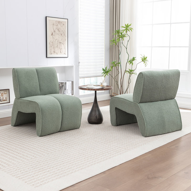 Chaise d'appoint Mathias, Vert