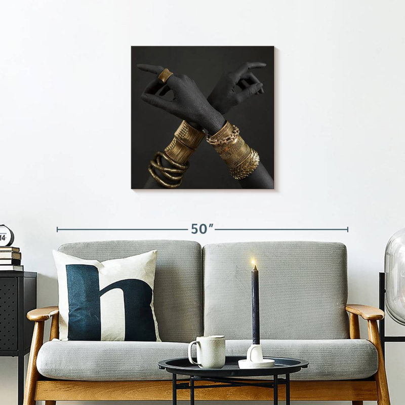 Shuttleworth Chic Hands, 24" H x 24" W