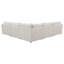 Canapé modulaire rembourré 6 pièces Greeley Ivory