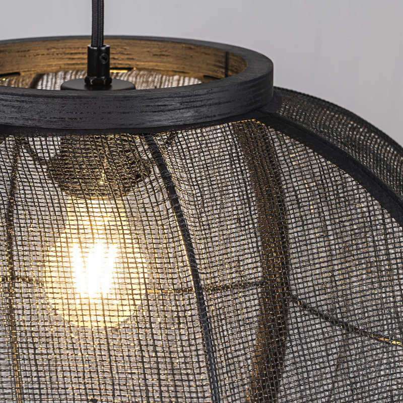 1 - Light Matte Black Pendant