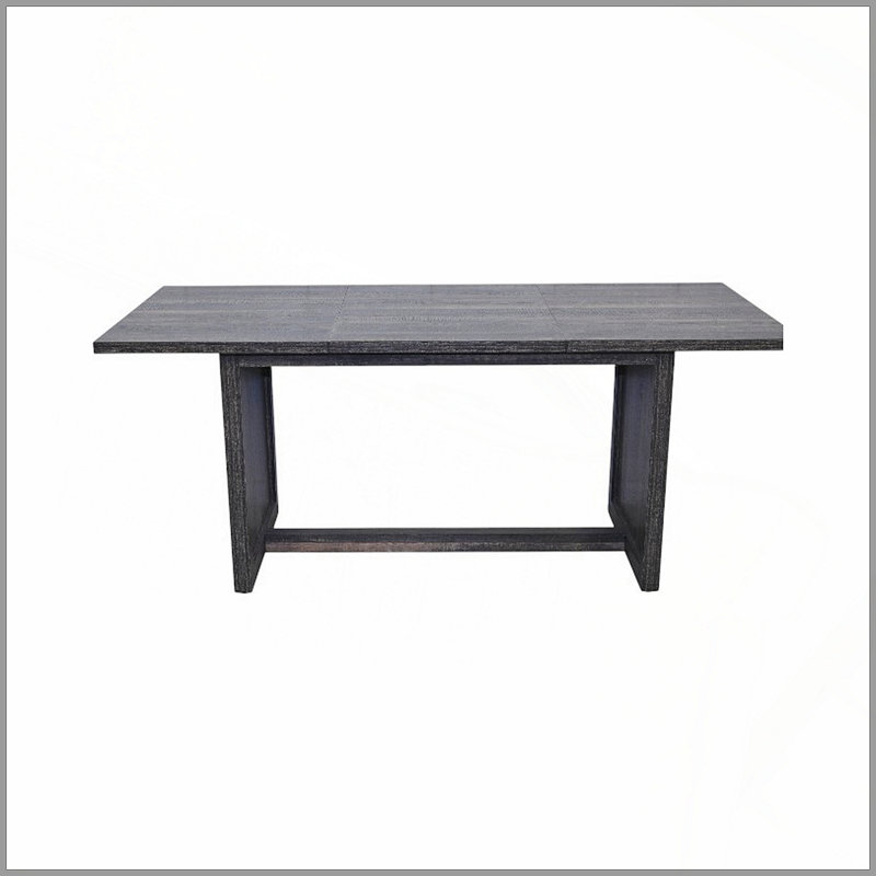 Spacious Farmhouse Dining Table For 6-8 People, Rectangular Wood Design With X Solid Legs, Perfect For Dining And Living Rooms, Gray