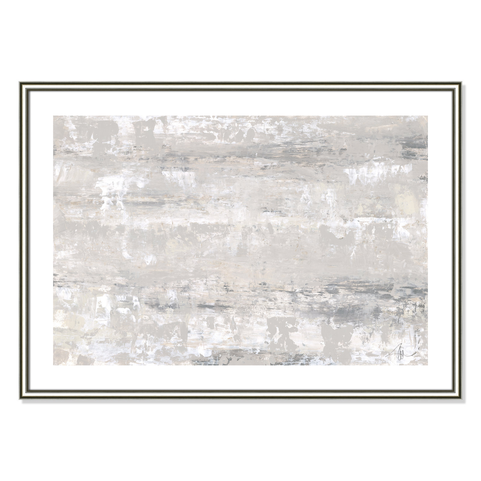 Desert Winds by Filippo Ioco - Print, Silver Framed Paper, 25.5" H x 35.5" W x 0.88" D